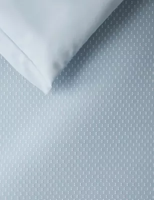 Iris Pure Cotton Spotty Dobby Bedding Set