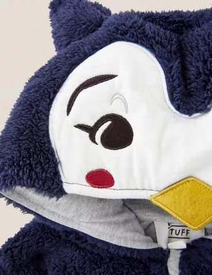 Fleece Penguin Onesie (3-10 Yrs)