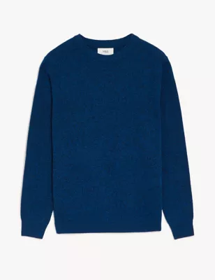 Pure Extra Fine Lambswool Crew Neck Jumper