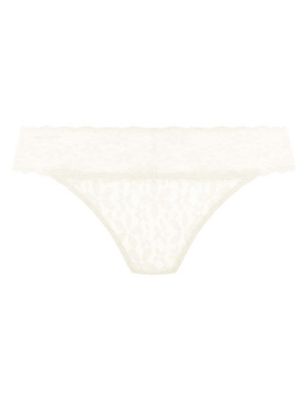 Halo Floral Lace Bikini Knickers