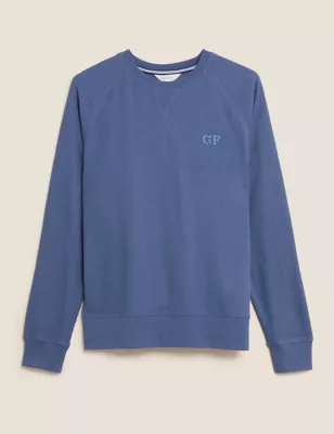 Personalised Men'S Waffle Lounge Sweatshirt