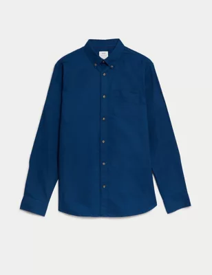 Pure Cotton Oxford Shirt