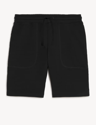 Drawstring Jersey Shorts