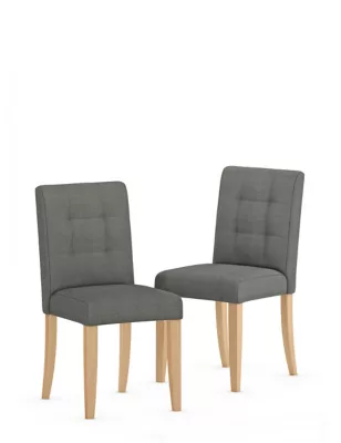Set Of 2 Milton Pinched Back Dining Chairs