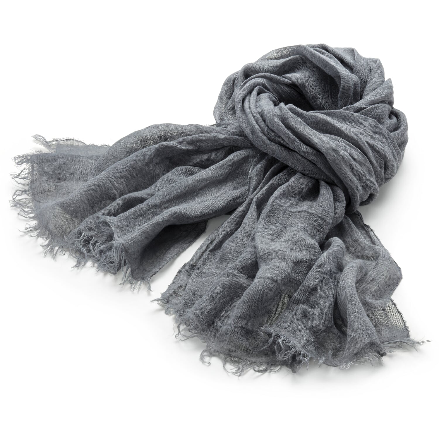 Unisex linen scarf