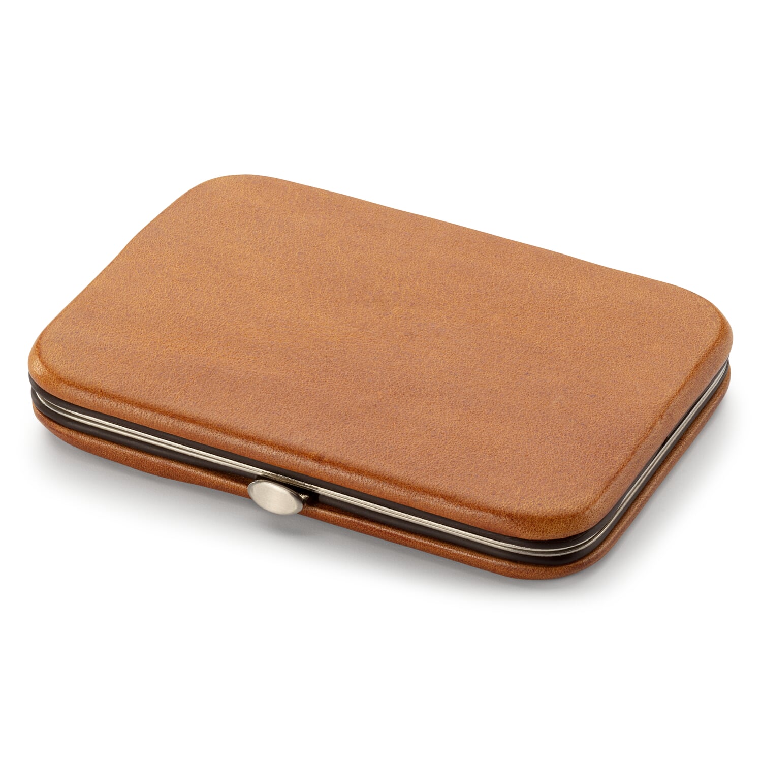 Card and cigarette case cowhide leather