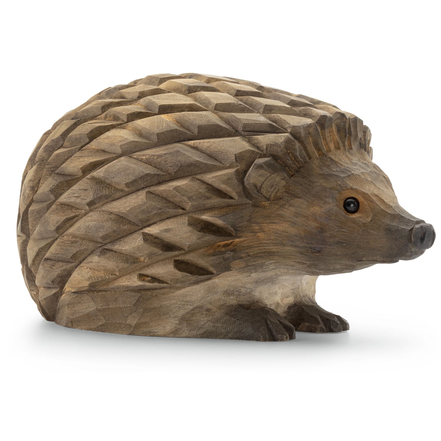 Hedgehog lime wood hand-carved