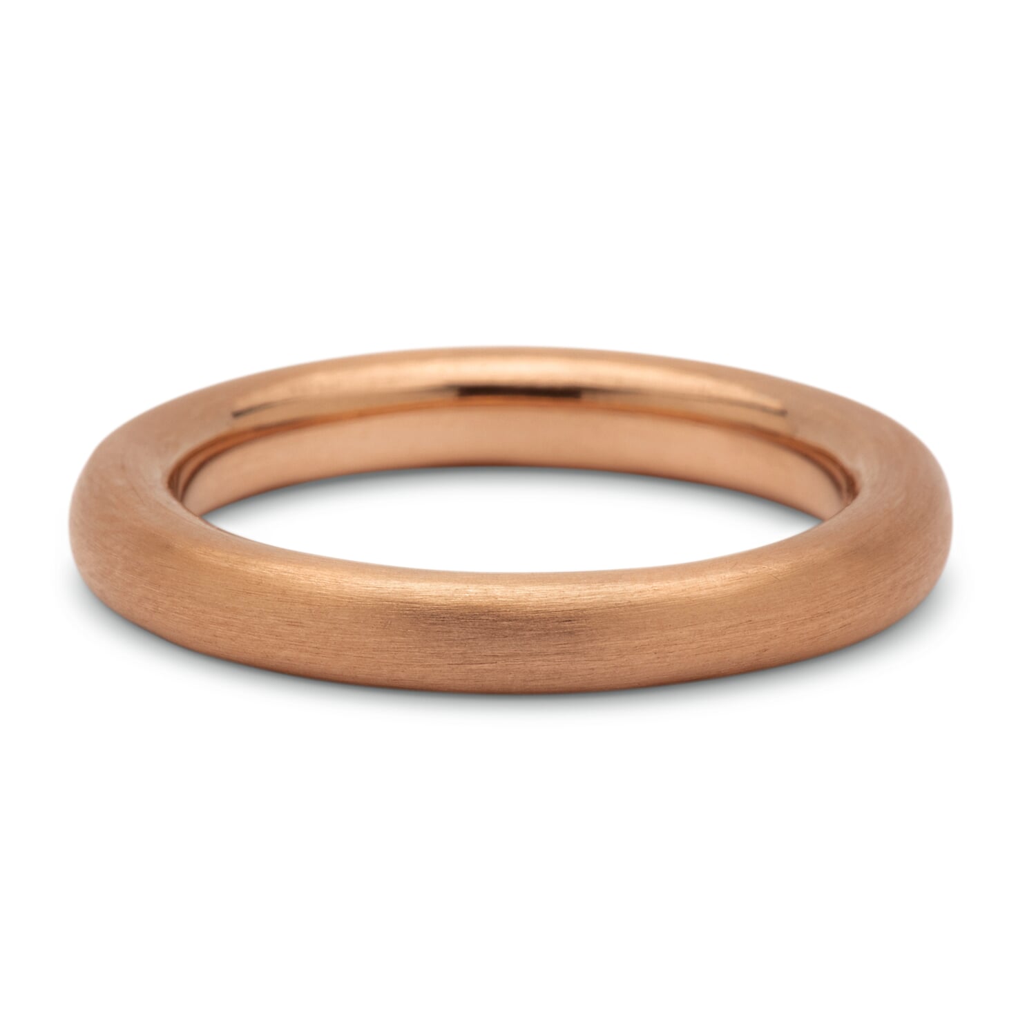 Finger ring round tube