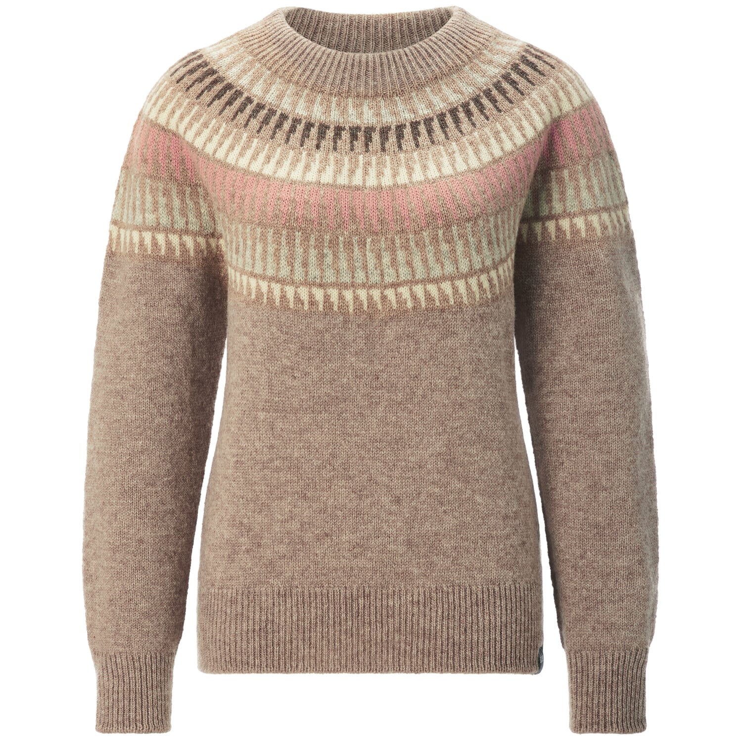 Ladies round neck sweater