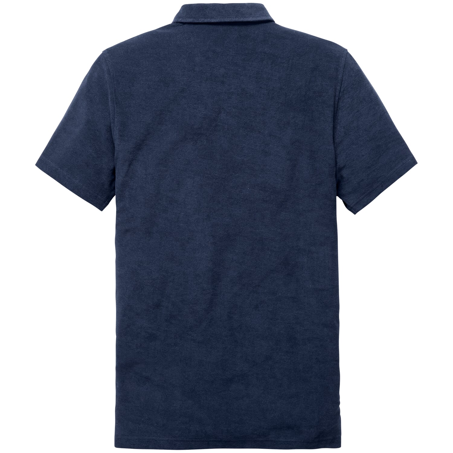 Men polo shirt terry