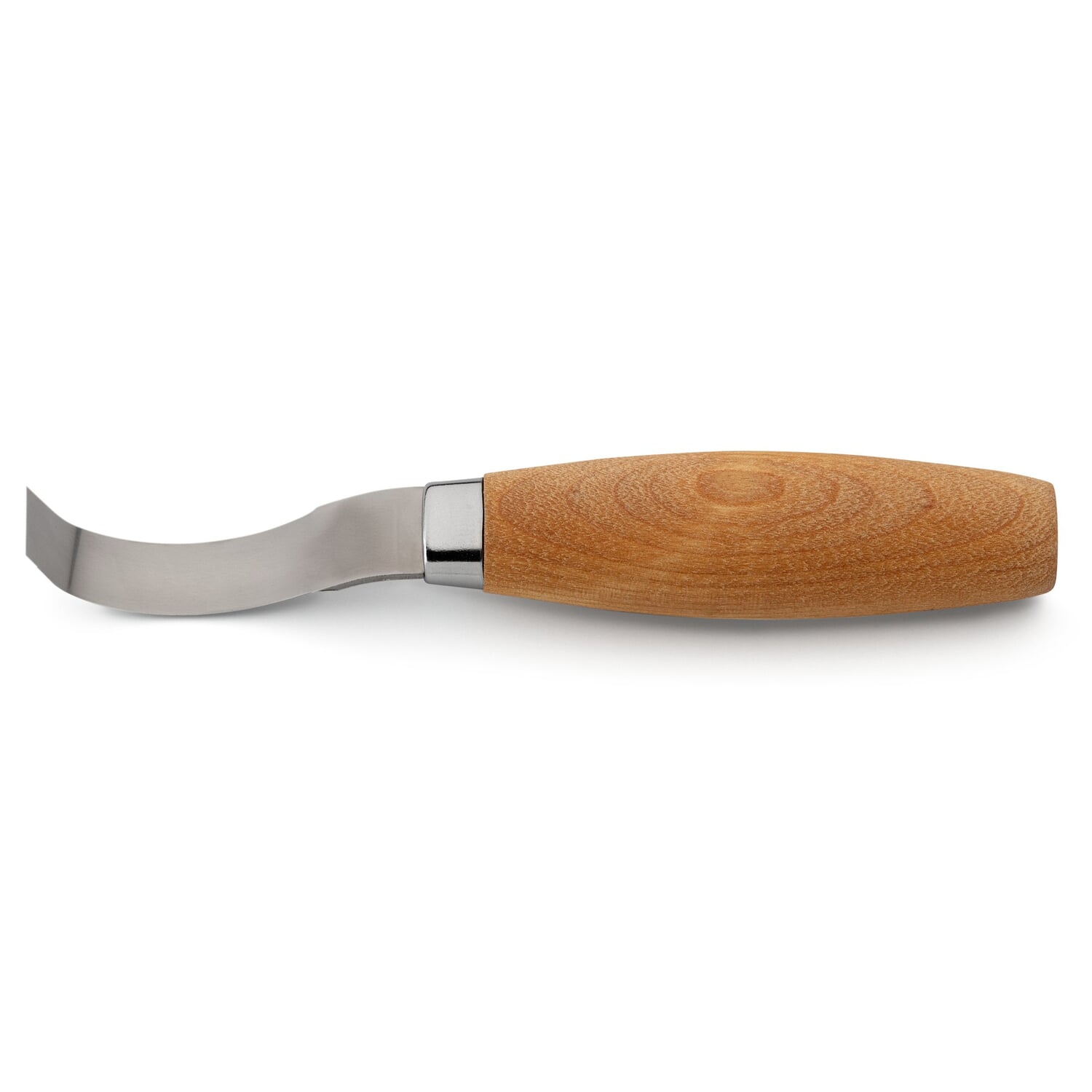 Carving knife curved blade
