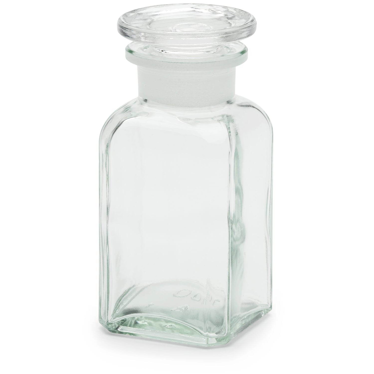 Square bottle glass
