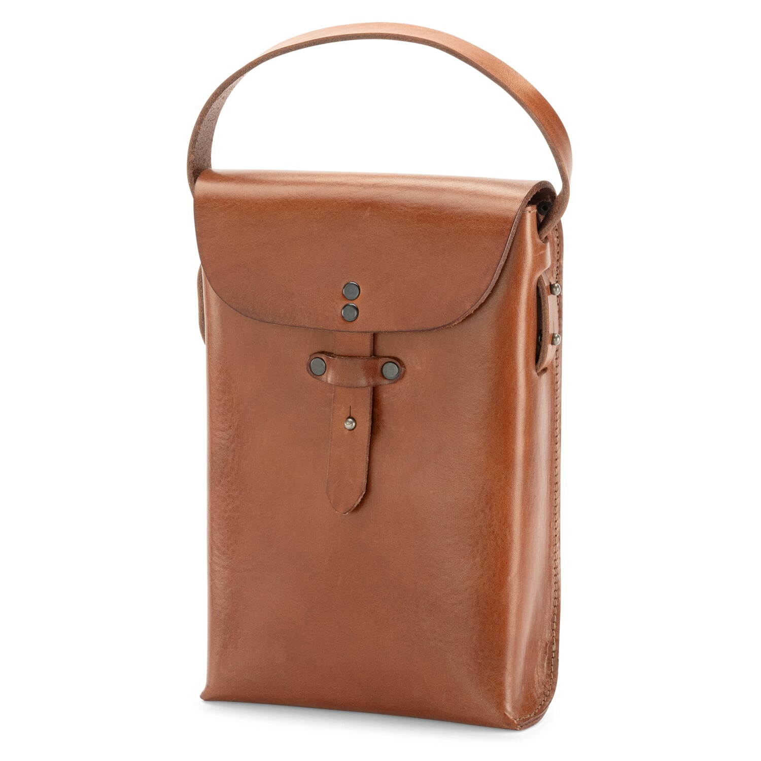 Leather Boule bag for 6 balls