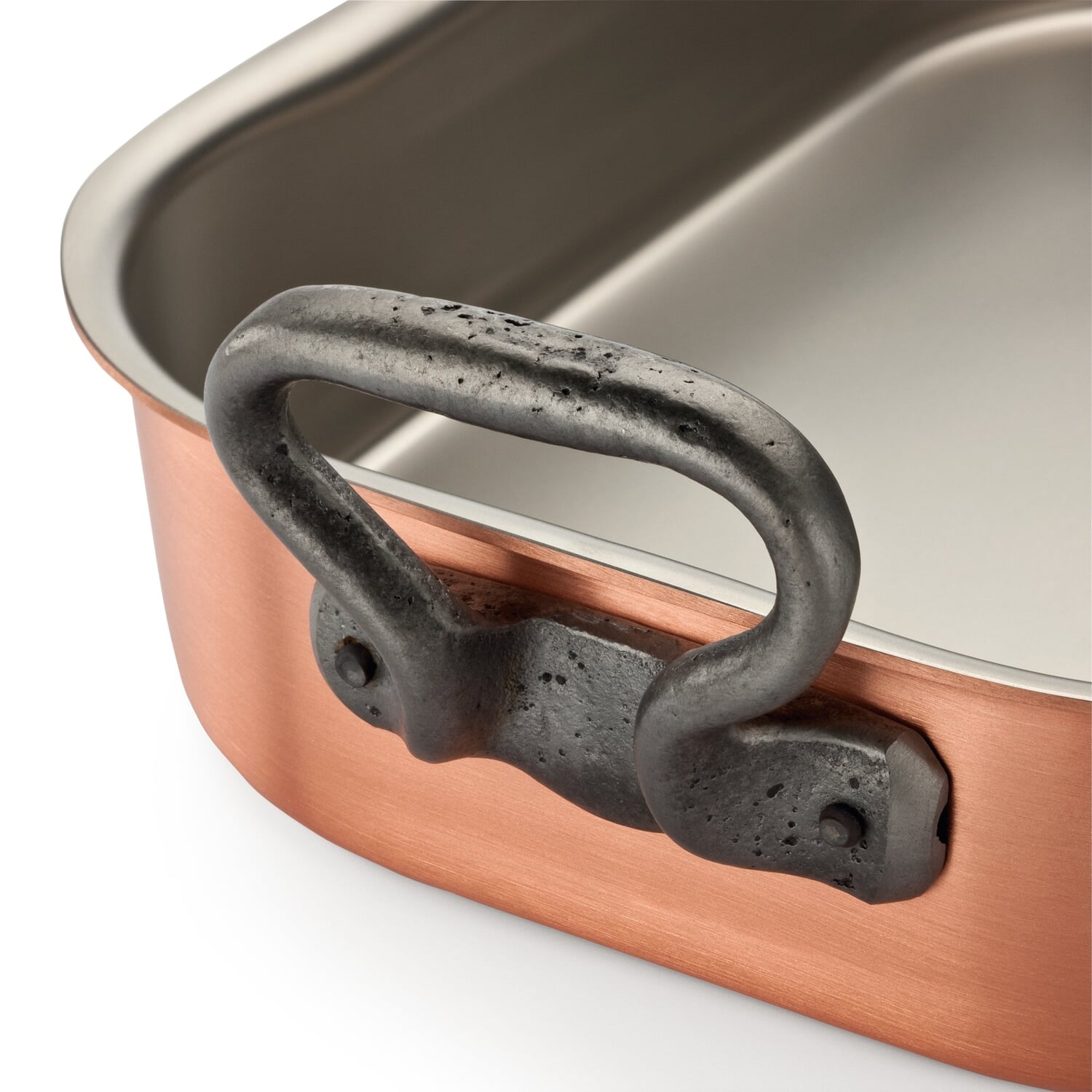 Heavy copper roaster