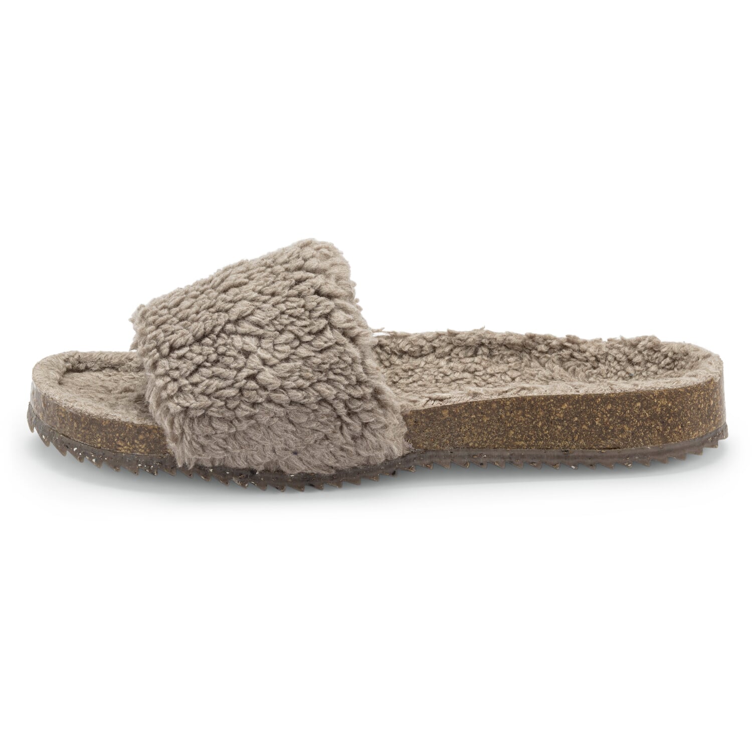 Women's teddy plush slipper