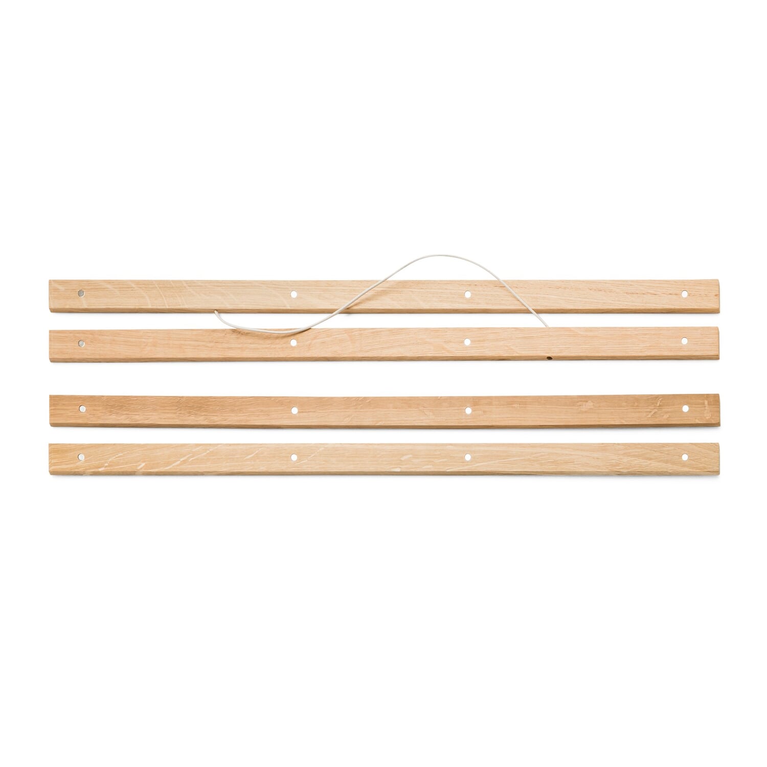 Picture rail oak wood magnetic