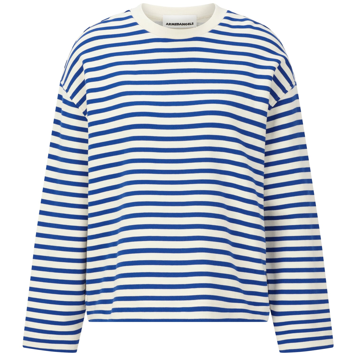 Ladies sweatshirt striped