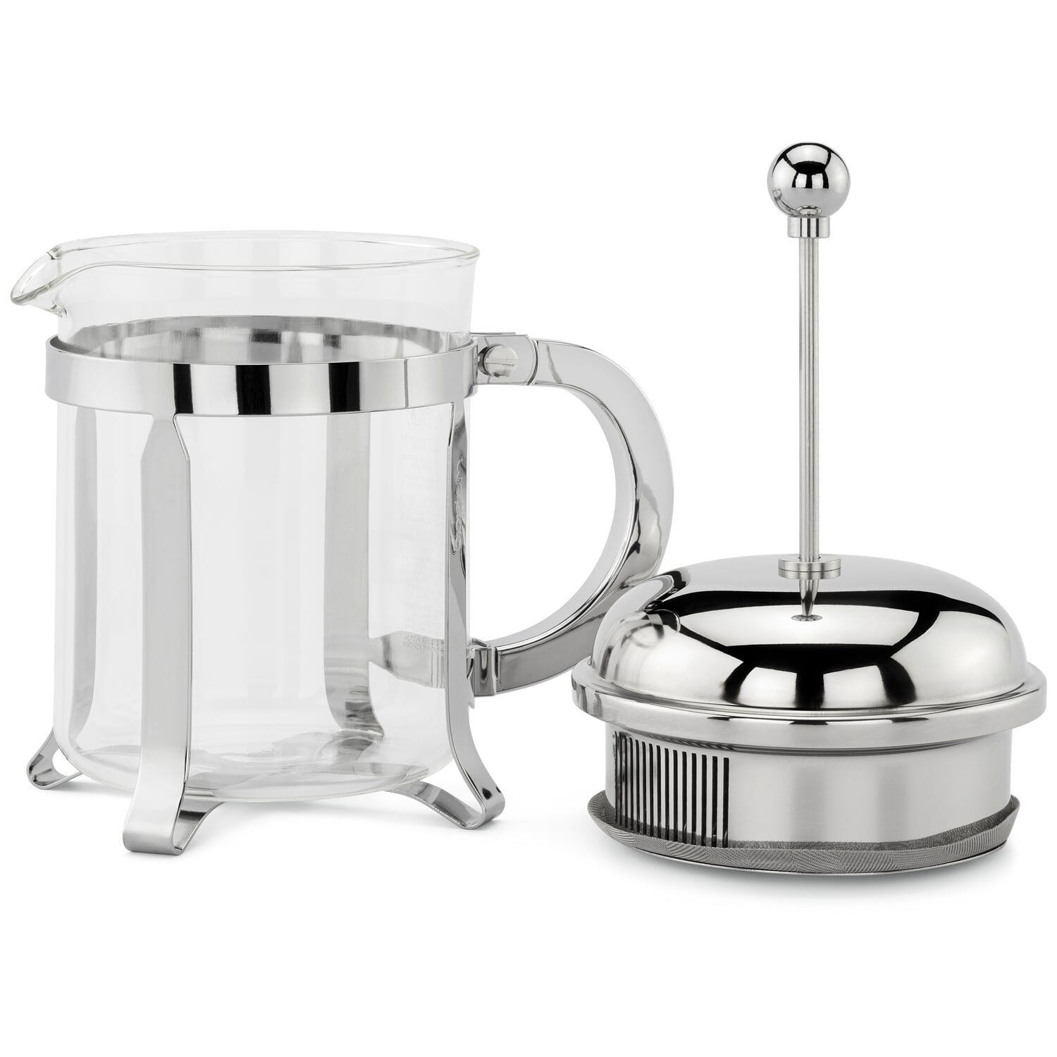 French Press Chambord metal handle