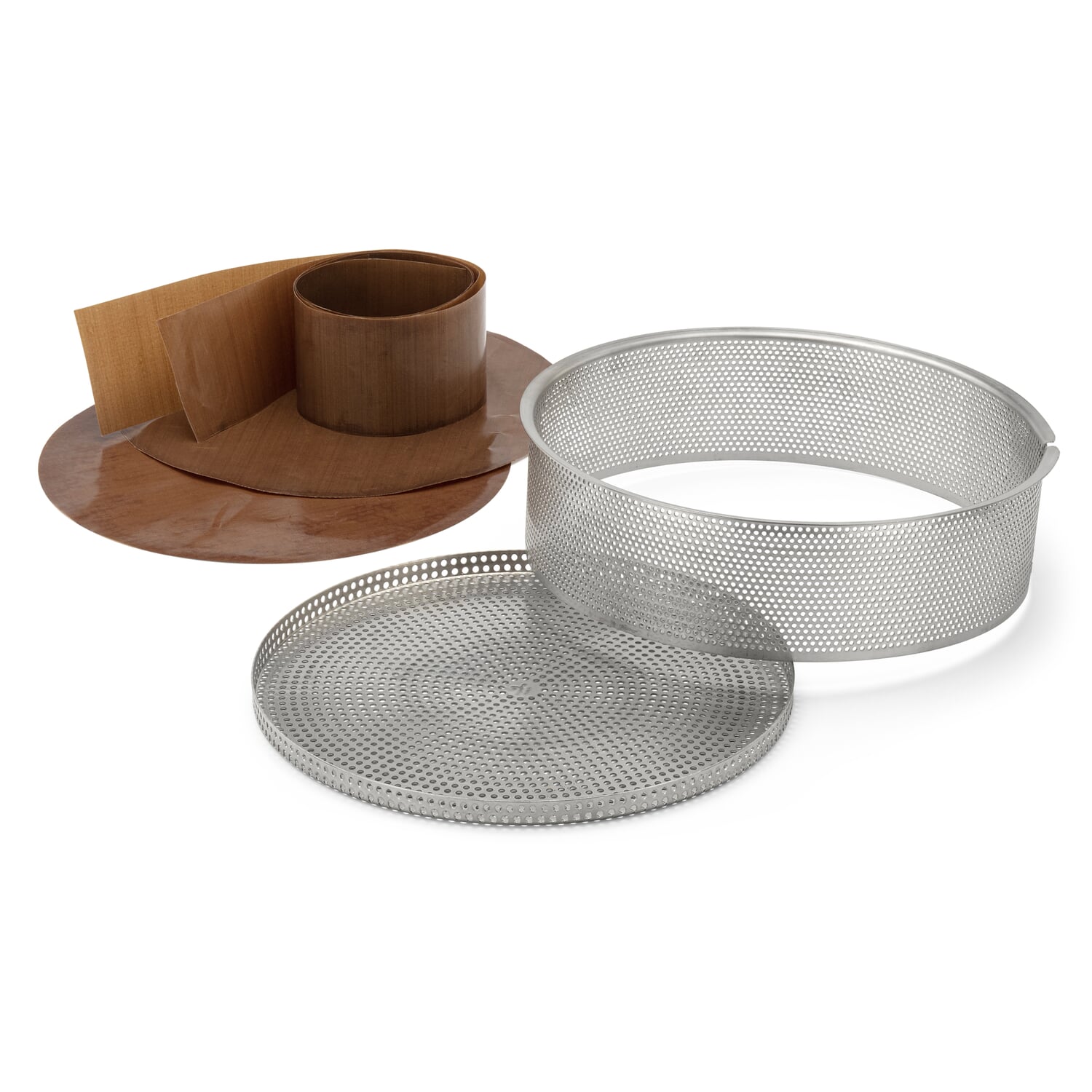 Cheesecake mold stainless steel perforated