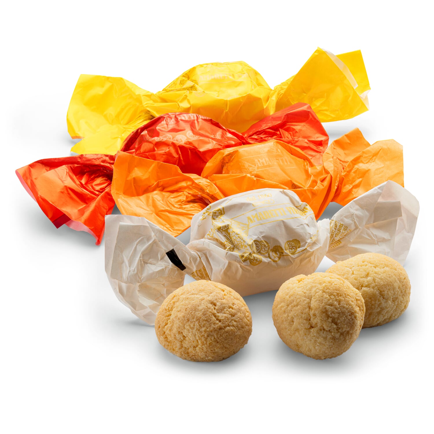 Soft almond amaretti cardboard box