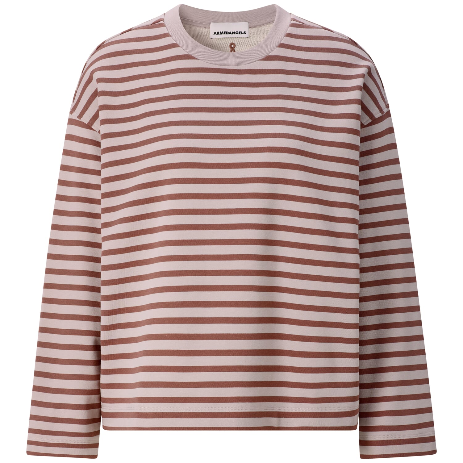 Ladies sweatshirt striped