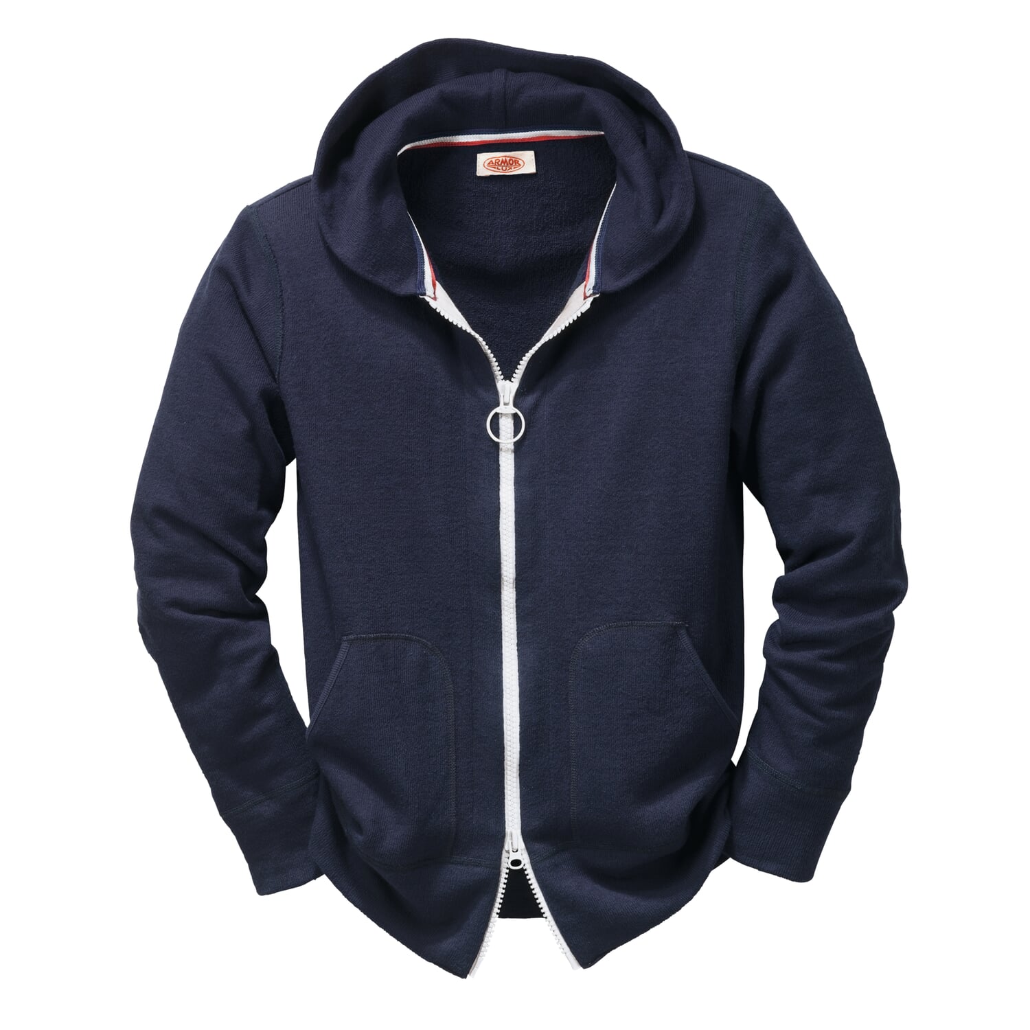 Terry hooded jacket men