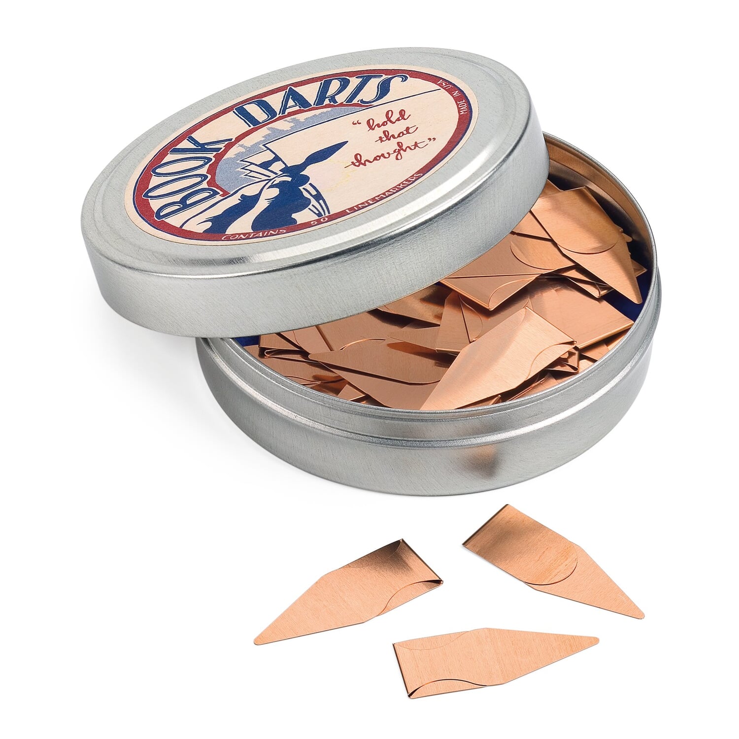 Bookmark copper sheet