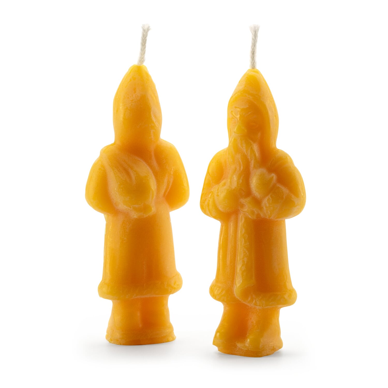 Santa Claus candle beeswax