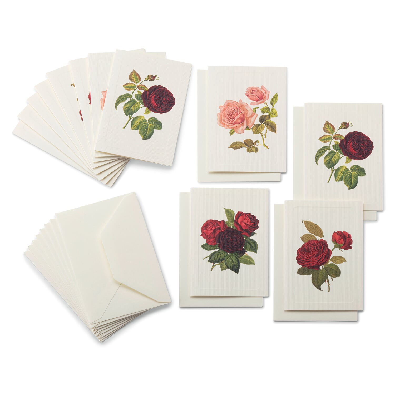 Greeting card roses