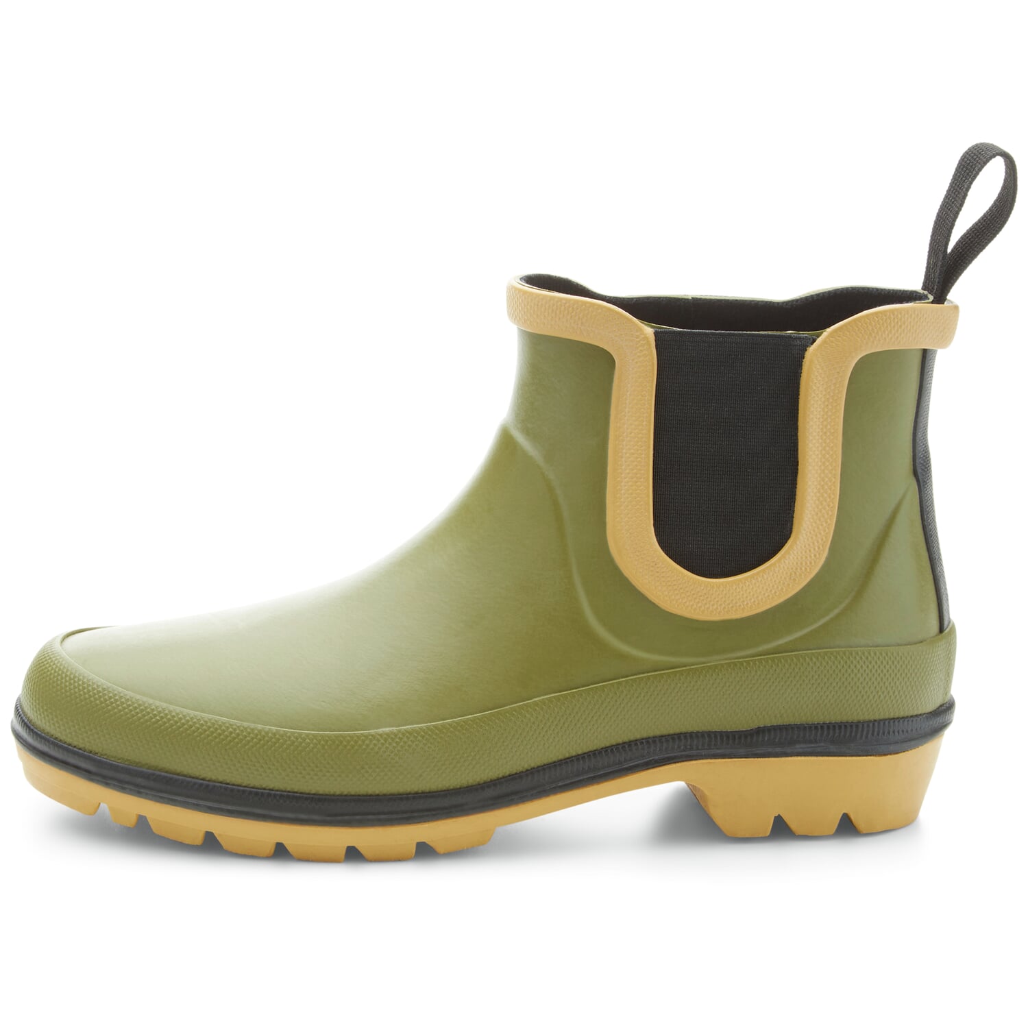 Ladies rubber ankle boot