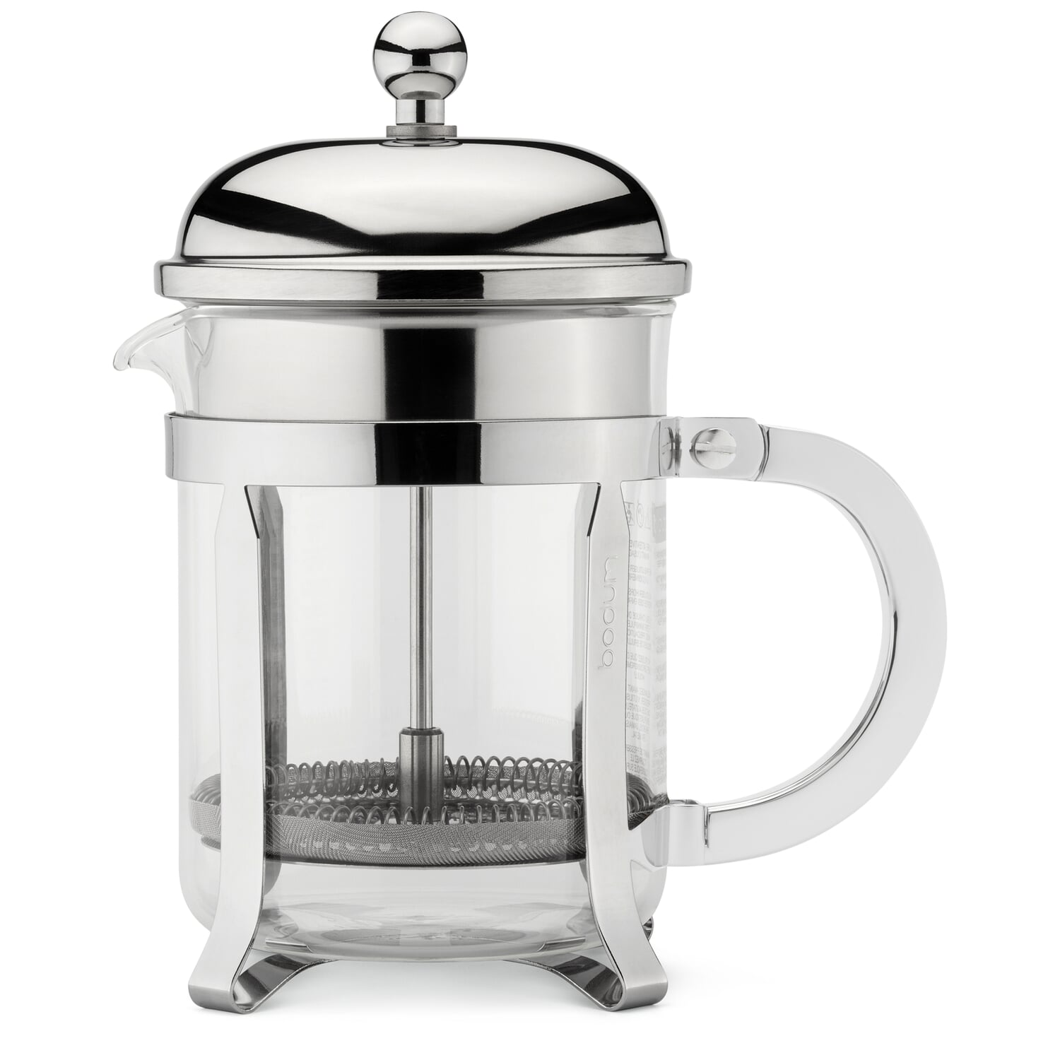 French Press Chambord metal handle