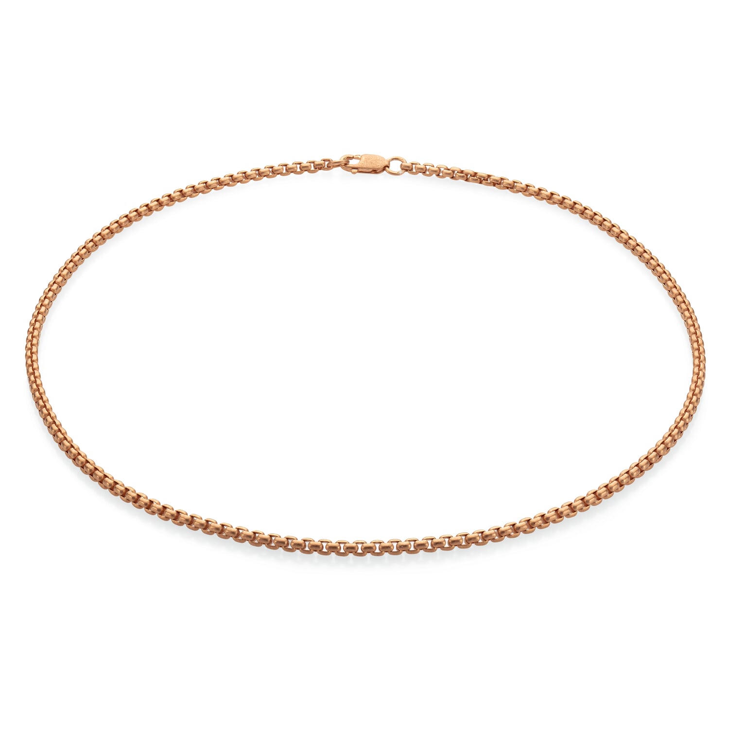 Necklace Venetian rose gold plated