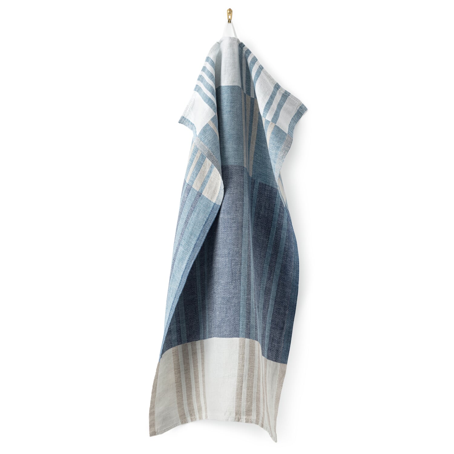 Tea towel linen striped