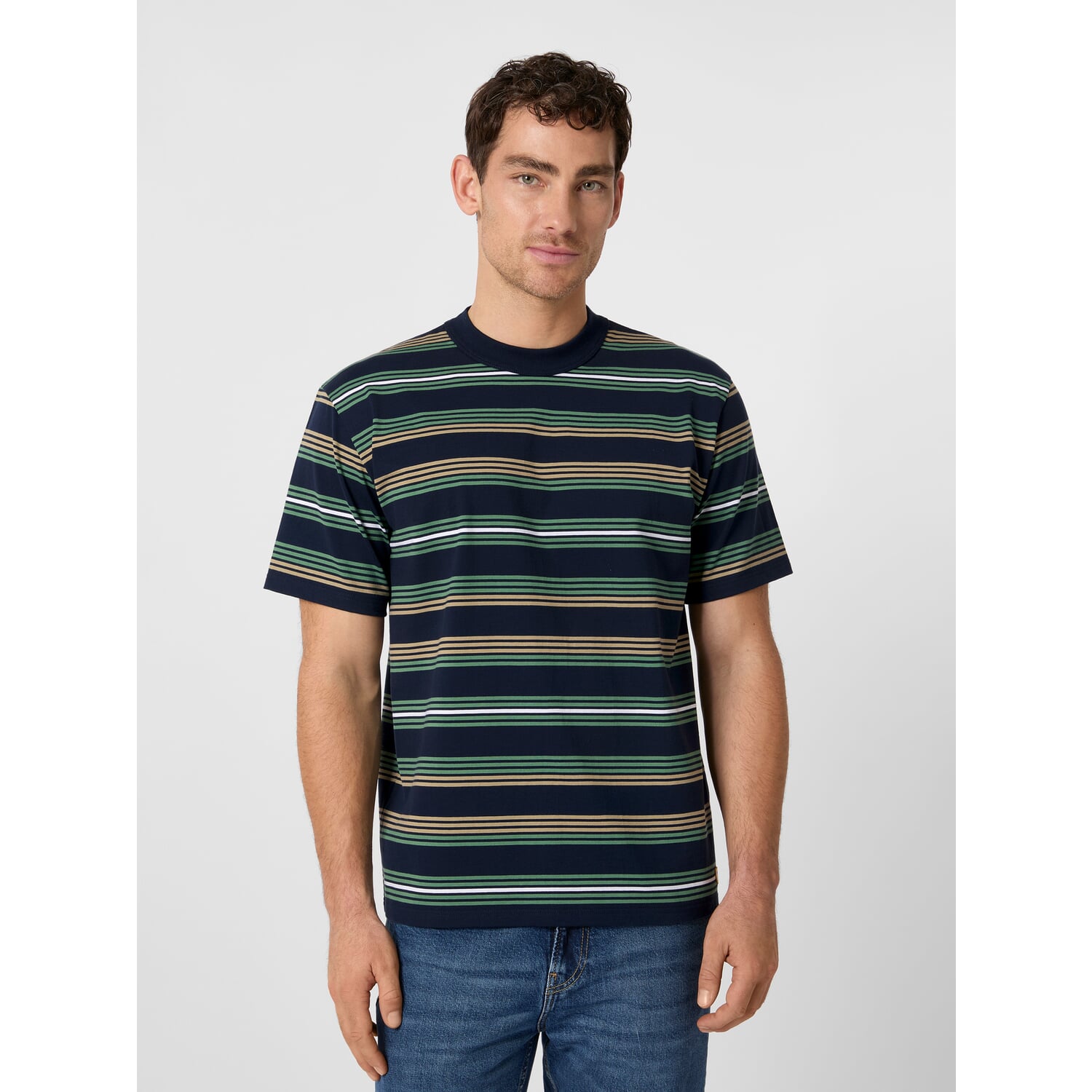 Striped men's shirt