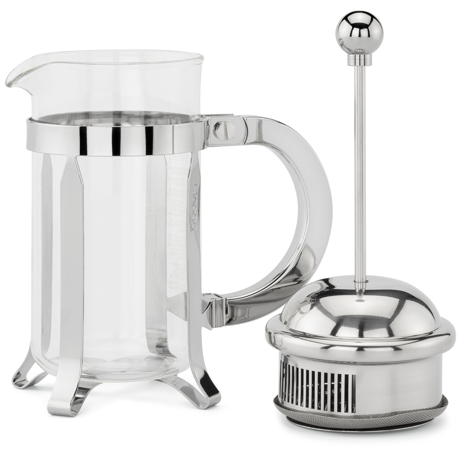 French Press Chambord metal handle