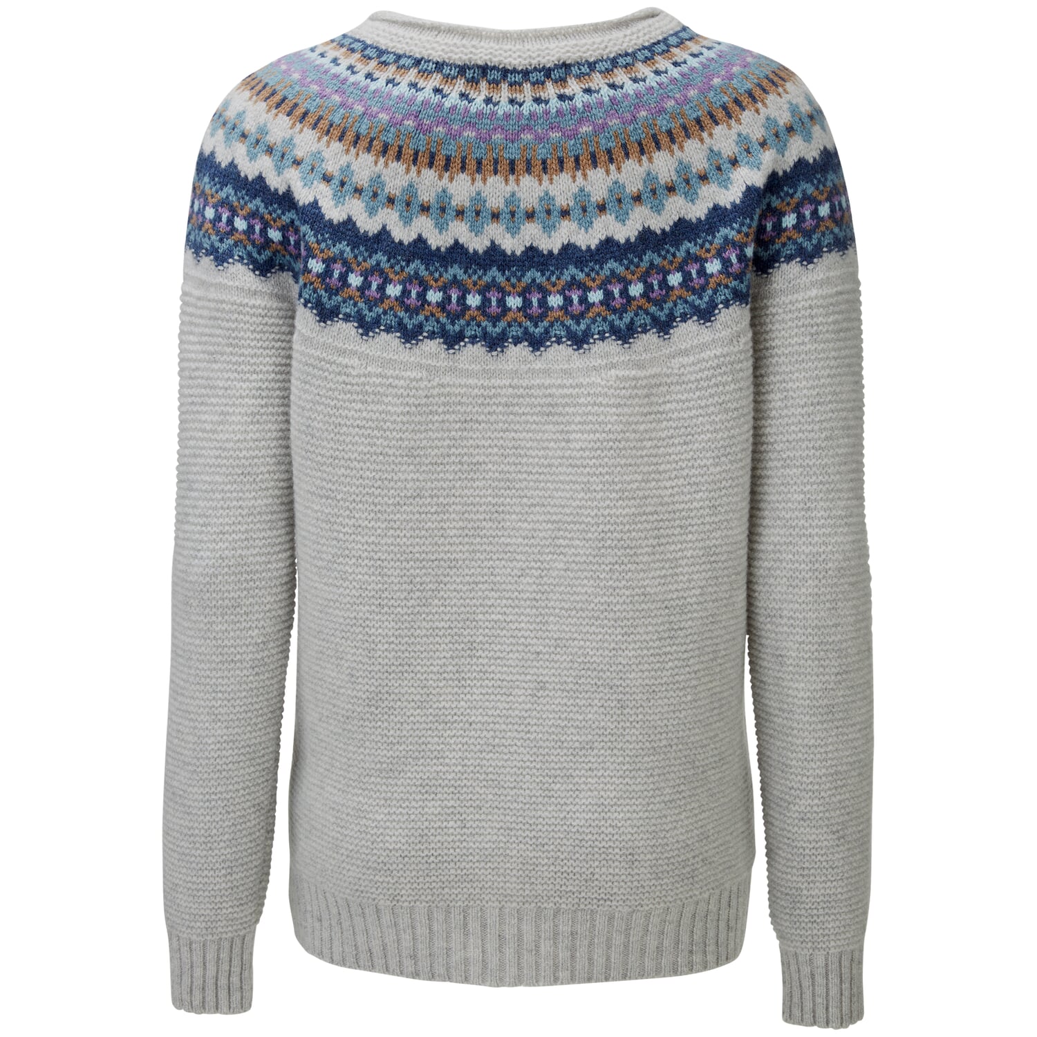 Ladies sweater with yoke