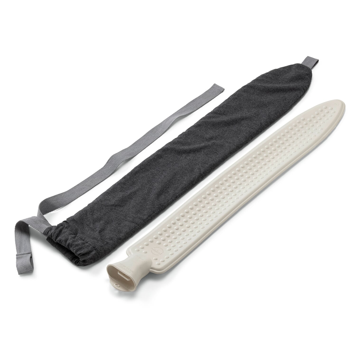 Long cool and hot water bottle