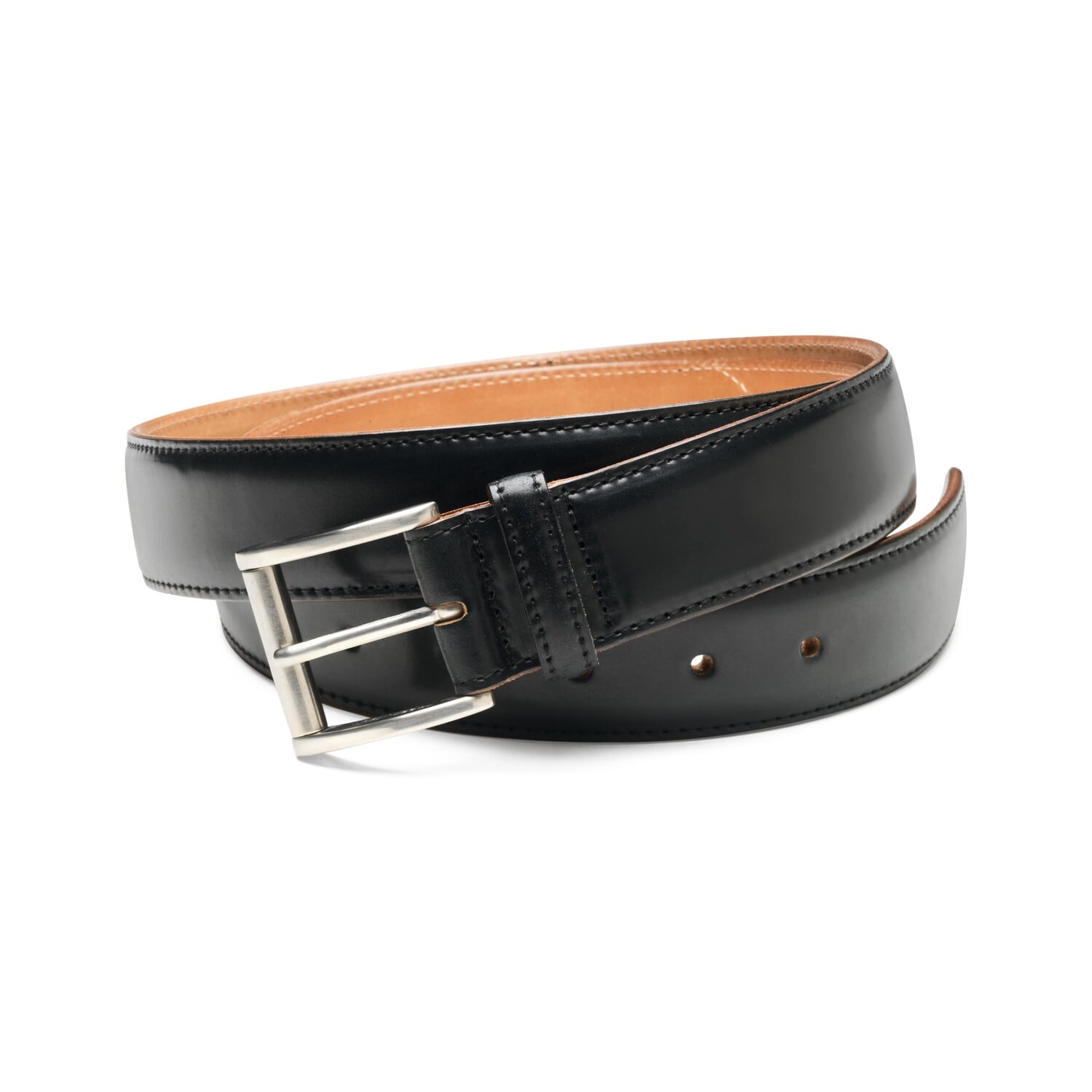 Men belt horse leather narrower shape