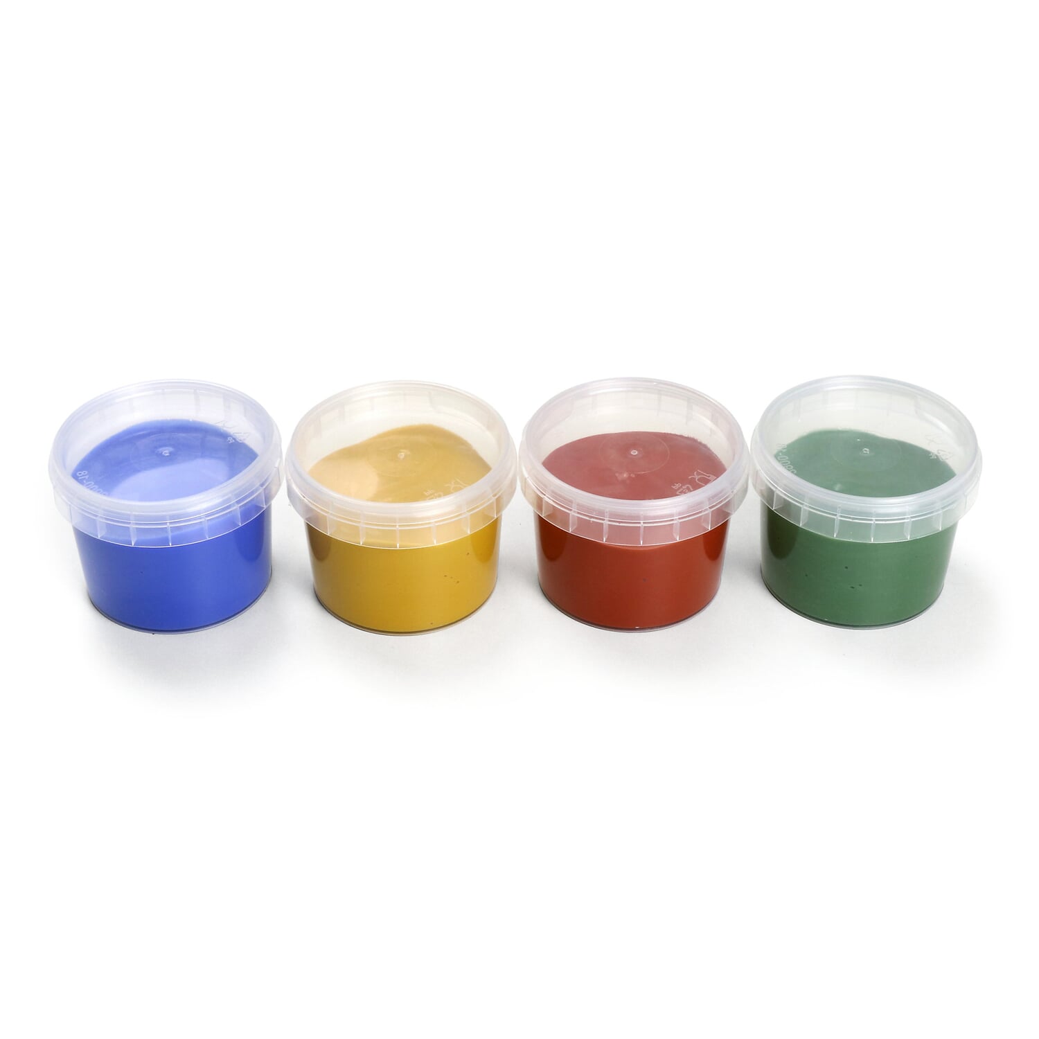 Finger paints set of 4 basic colors