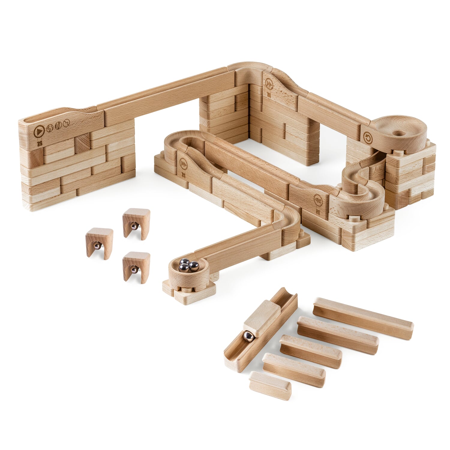 Ball track beech wood