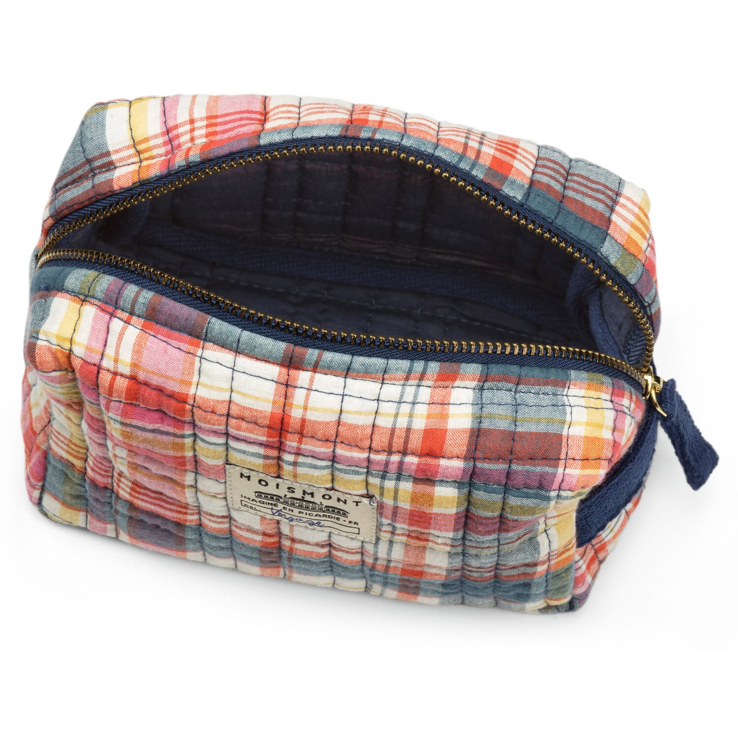 Cleaner N&deg; 42 checkered, red-blue