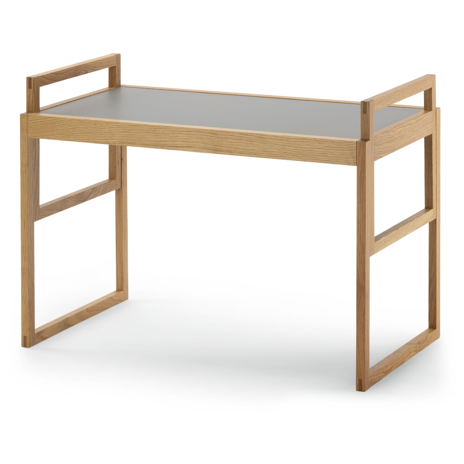 Tray and side table oak