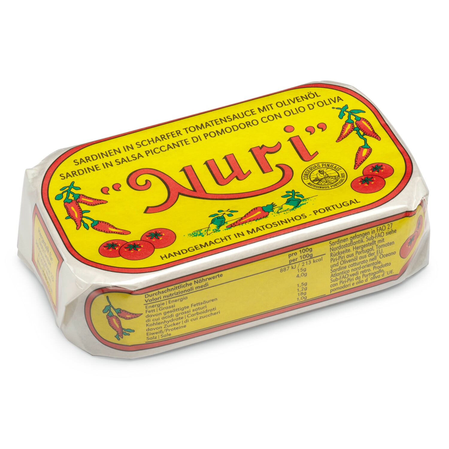 Sardines in spicy tomato sauce