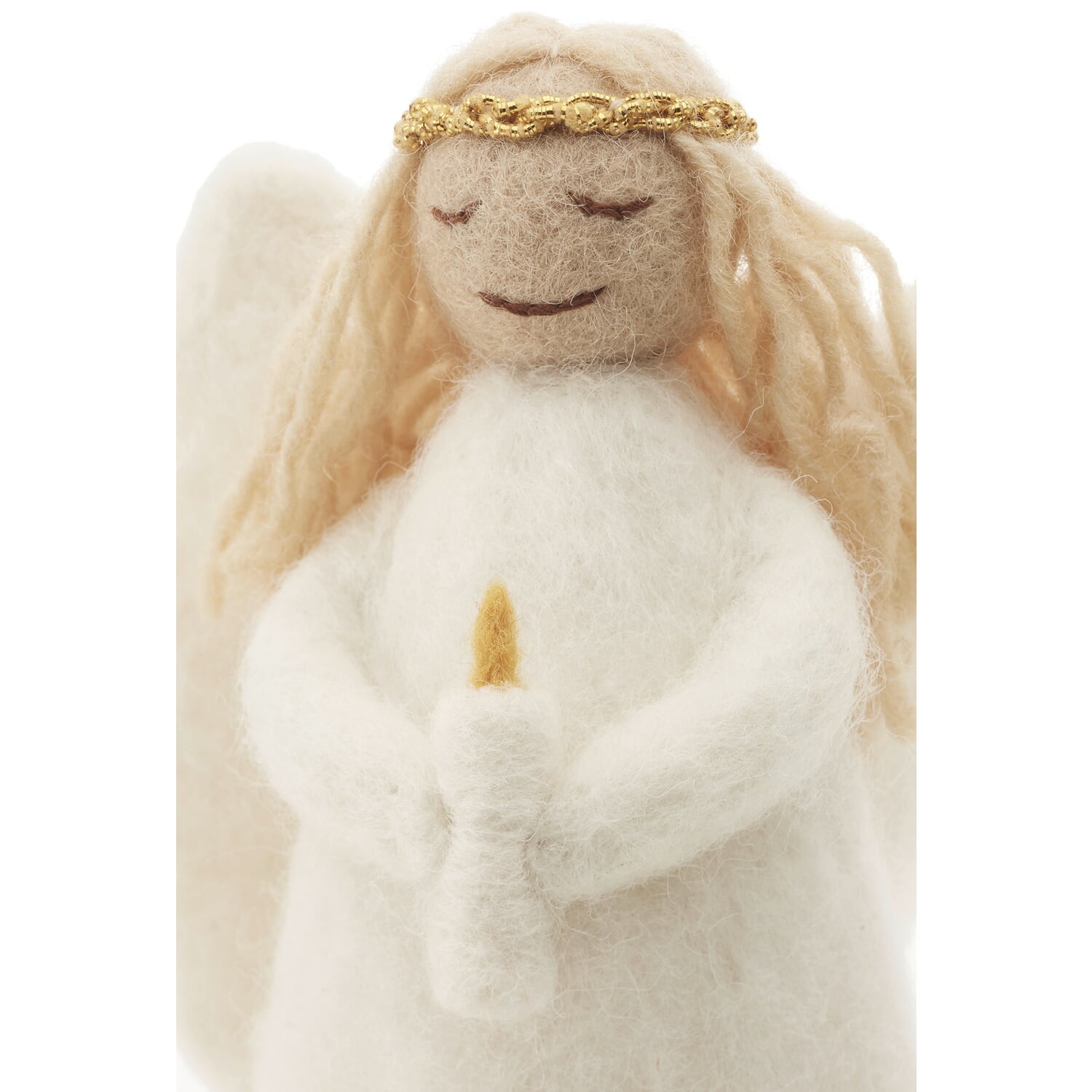 Christmas tree topper Christmas angel felt