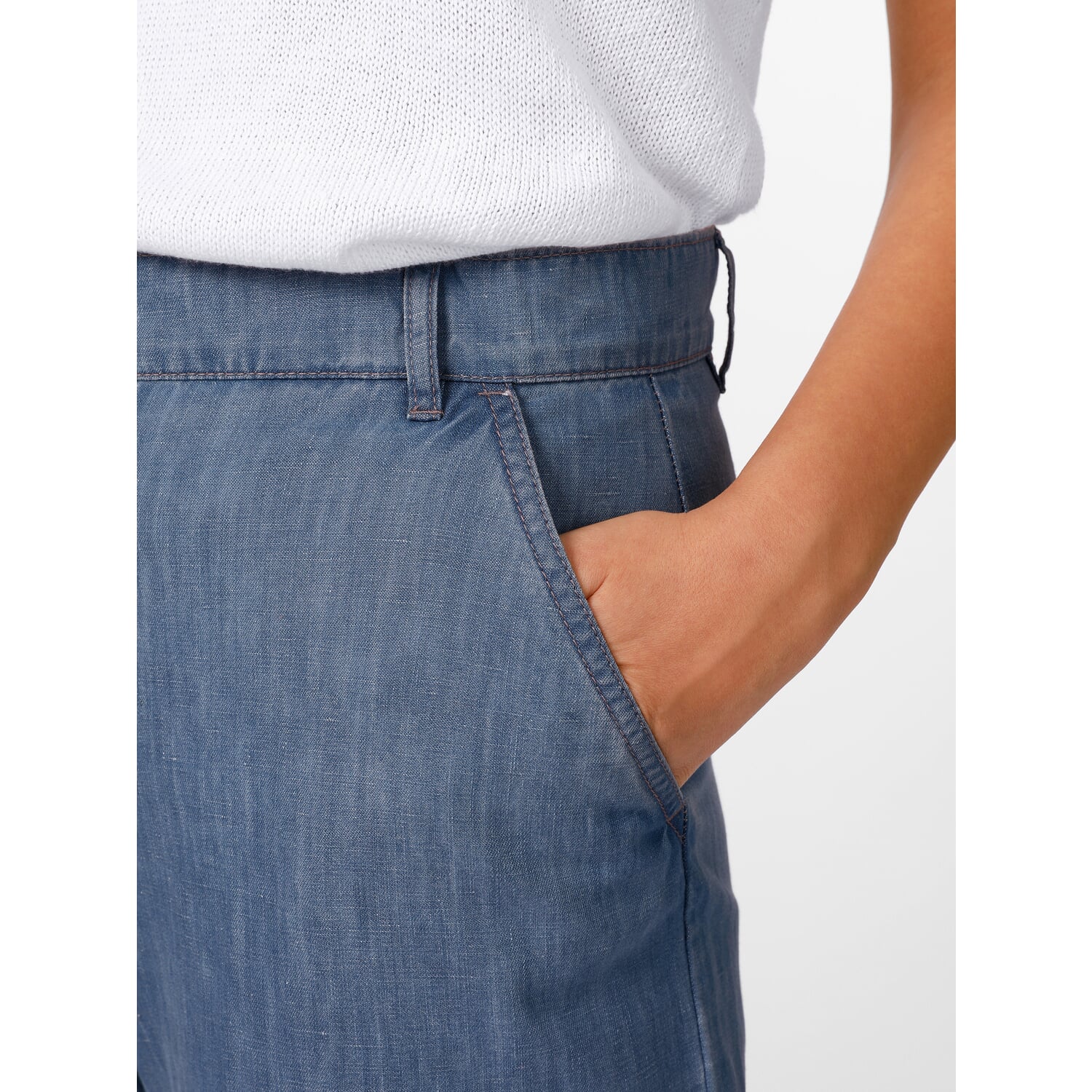 Ladies trousers wide leg