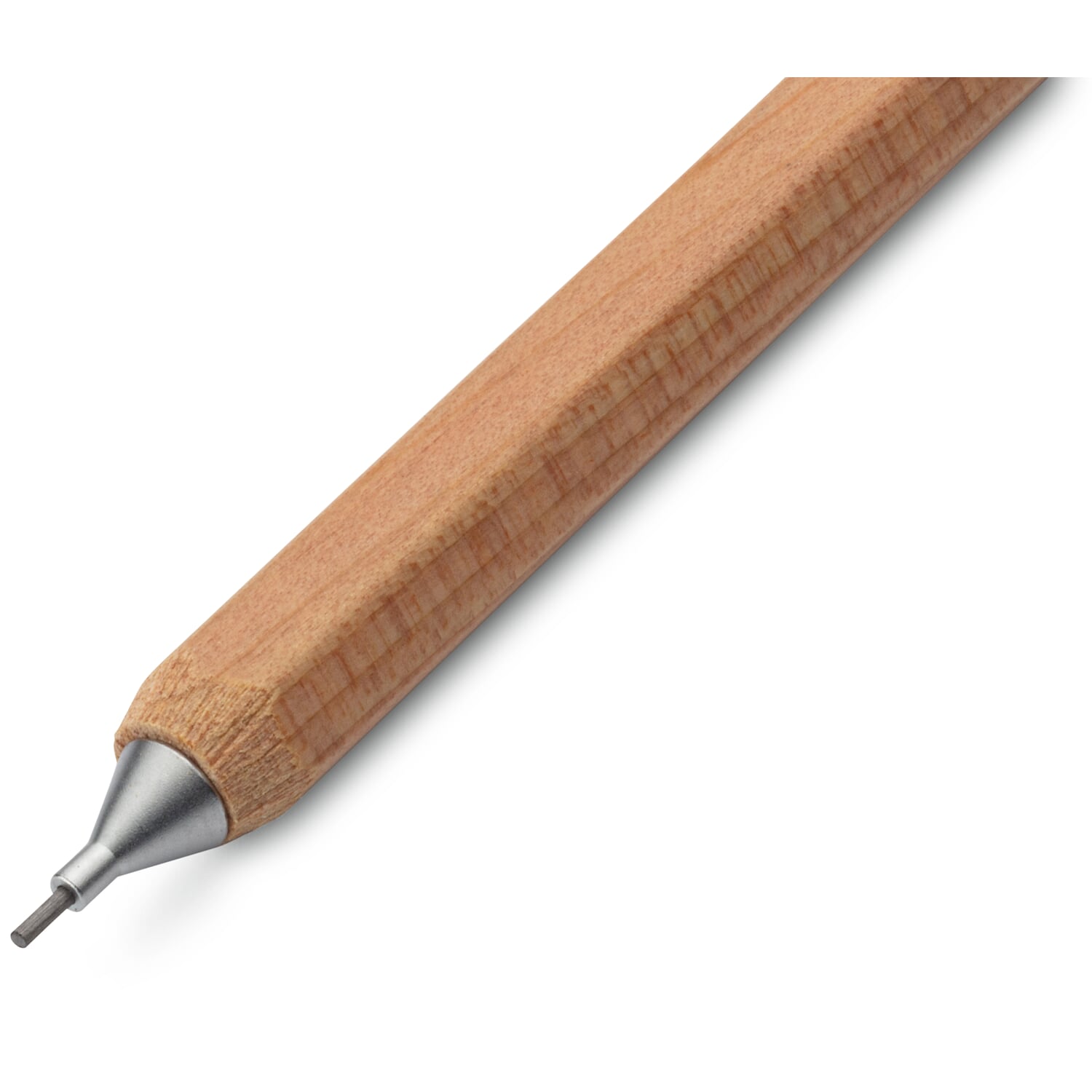 Mini mechanical pencil cedar wood 0.5 mm lead