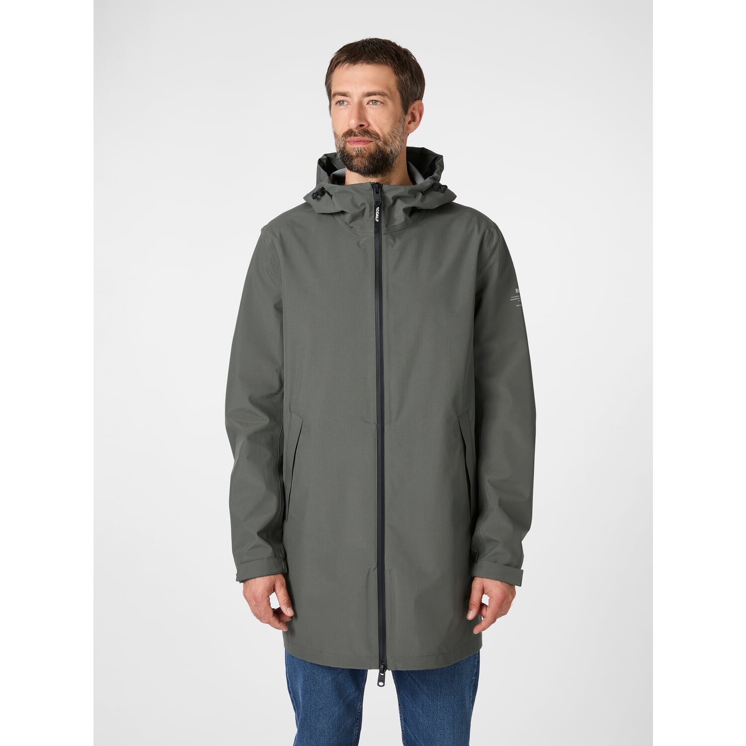 Men's rain parka unlined
