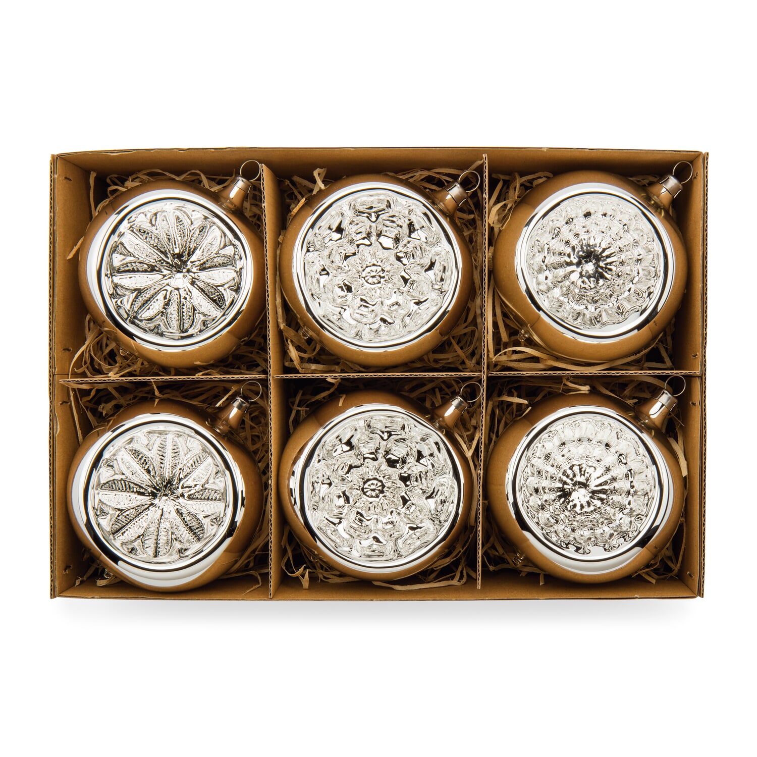 Lauscha reflex balls traditional