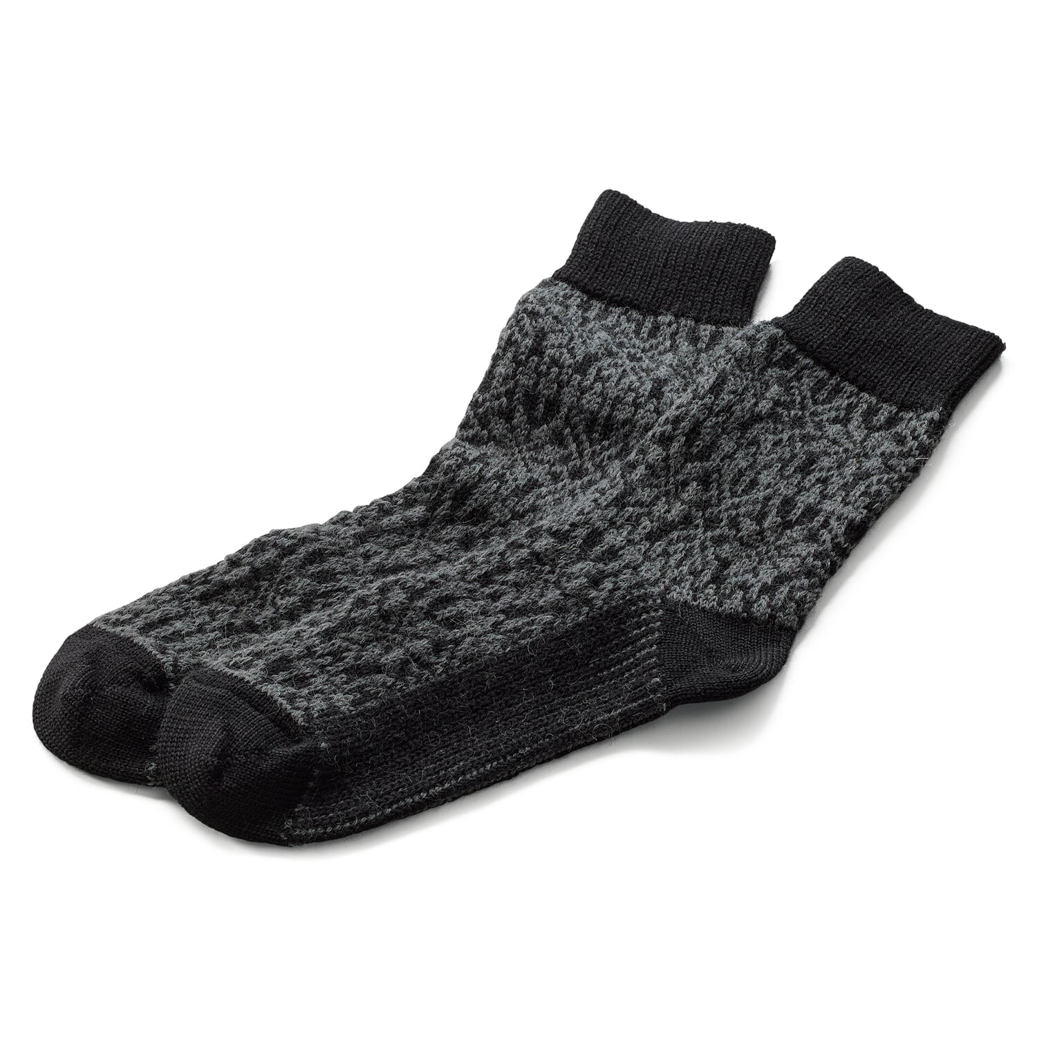 Sock jacquard virgin wool