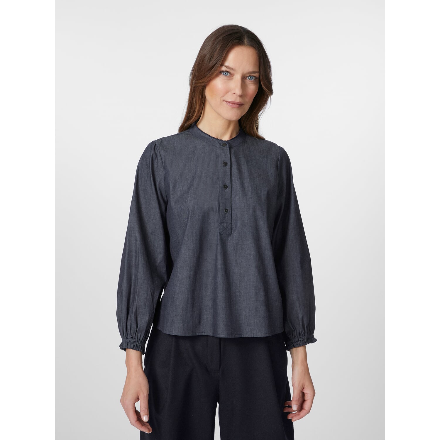 Ladies blouse chambray